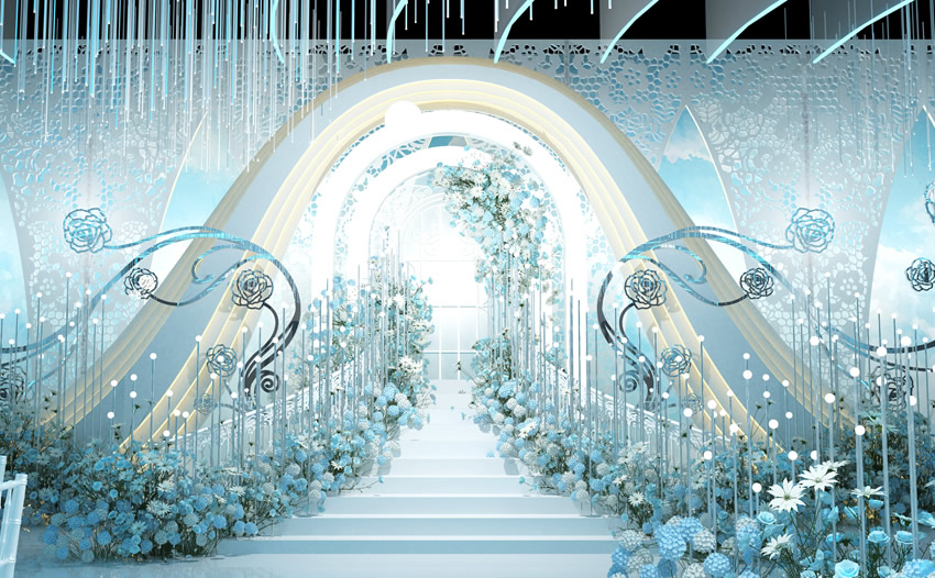 石棉釡香烙馍村水晶厅效果展示